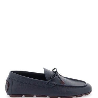 Valentino Garavani Leather Loafers With Bow Men