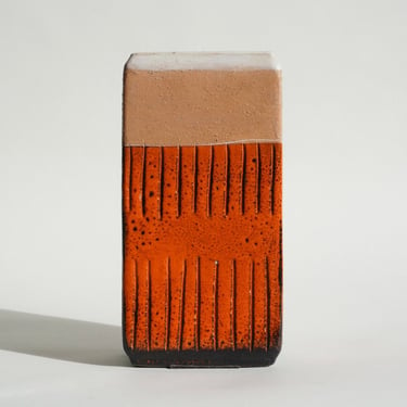 Bitossi Ceramic Rectangular Vase 