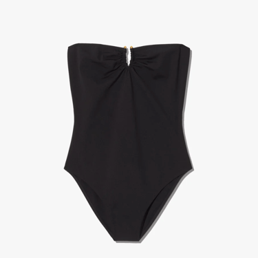 One Piece Bathing Suit - Black