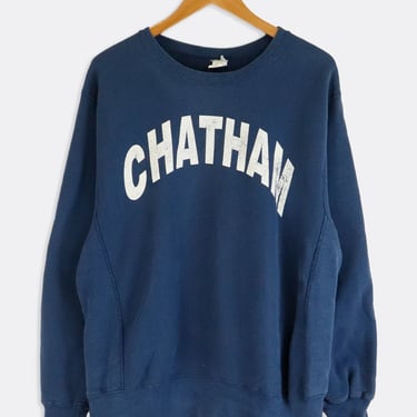 Vintage Chatham Spell Out Sweatshirt Sz L