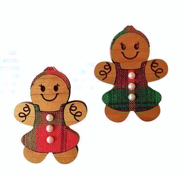 Sample Sale Gingerbread Girl Statement Studs