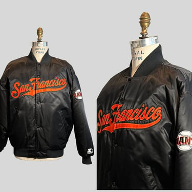 GO Giants GO! Vintage Y2K San Francisco Giants MLB Jacket | Y2K Baseball Starter Jacket | Size Large 
