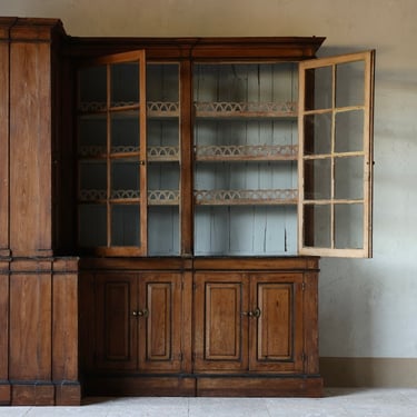 19th C. French Country Corner Cabinet