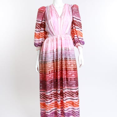 Paisley Stripe Dress