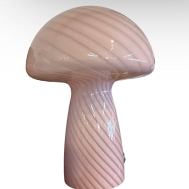 Pink Mushroom Lamp