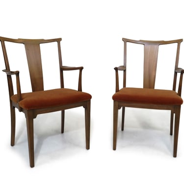 Rare Ole Wanscher Ash Dining Armchairs