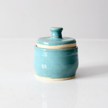 vintage studio pottery jar 