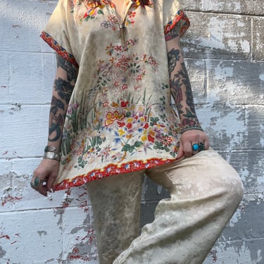 1920/30s Chinese Pongee Silk Set
