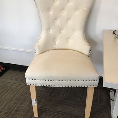 White High Back Chair (Seattle)