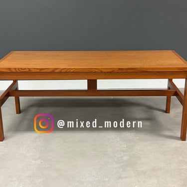 Modern Oak Dining Table or Desk 