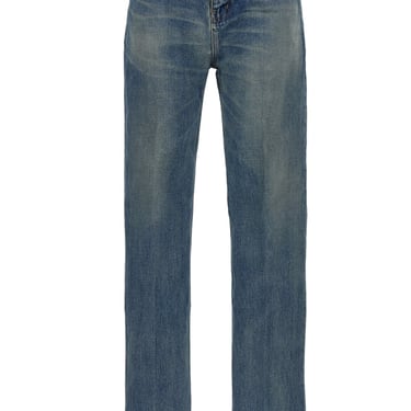 Saint Laurent Women 'Benjamin Blue' Jeans