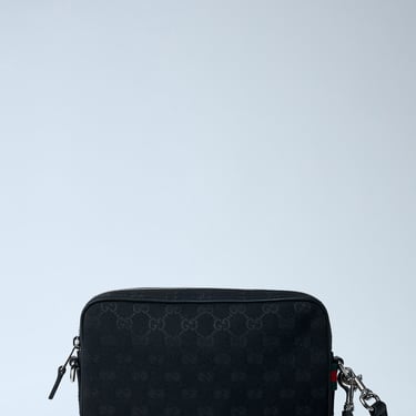 Gucci Men Small Gg Canvas Pouch