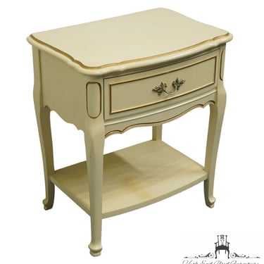 DIXIE FURNITURE White and Gold French Provincial 22