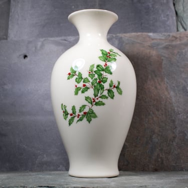 Lenox Christmas Holly Vase | 7