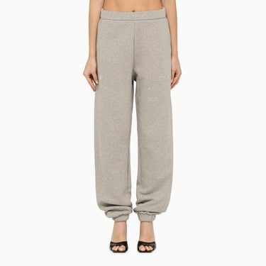 The Attico Grey Melange Jogging Trousers Women