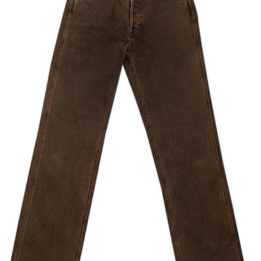 RE/DONE - Terracotta Brown 90s High Rise Loose Jeans Sz 0