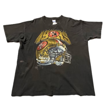 (XL) Black 1994 49ers Salem Sportswear T-Shirt 062922 RK