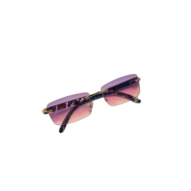 Vintage Frameless Sunglasses
