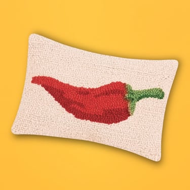 Red Chili Pepper Hook Pillow