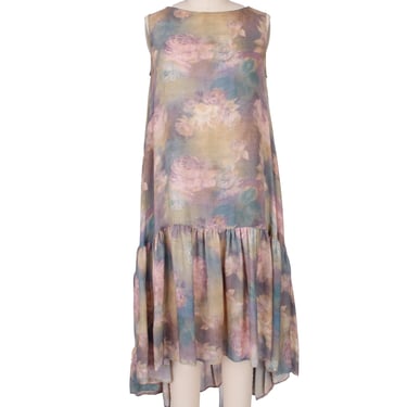 Rachel Comey Silk Watercolor Rose Dress