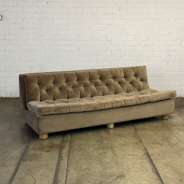 The Madrid Sofa - Fawn Velvet 