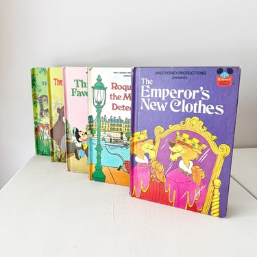 CHOOSE ONE Disney Wonderful World of Reading Books / Robin Hood / Aristocats / Mickey / Jungle Book 