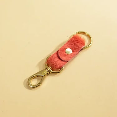 PRIMECUT Keychain - Salmon Hair on Hide