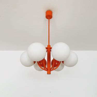 Mid-Century Modern Sputnik chandelier by Kaiser Leuchten | 1960s 