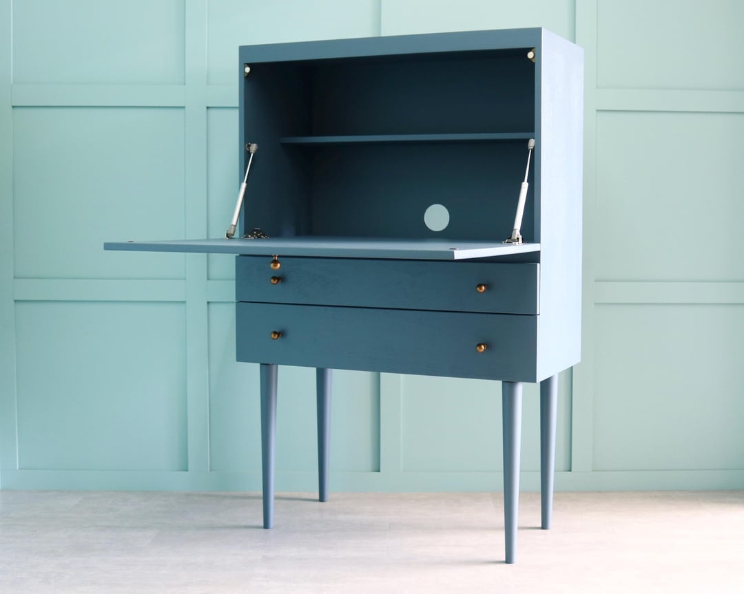 Bespoke / Custom Build Hideaway Secretary Desk / Secretaire / Bureau ...