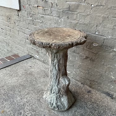 Two Piece Concrete Side Table