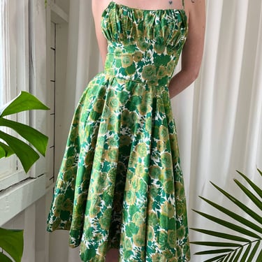 50s Floral Sun Dress