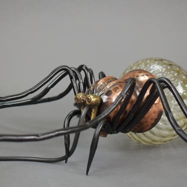 Vintage Handmade Spider Wall Lamp, Murano Glass Spider Lamp, Art Glass Lamp, Italy 60s, MCM Light, Handmade Art Lamp, Vintage Wall Light 