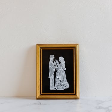 vintage italian dalla lidia merletti d'arte lace art