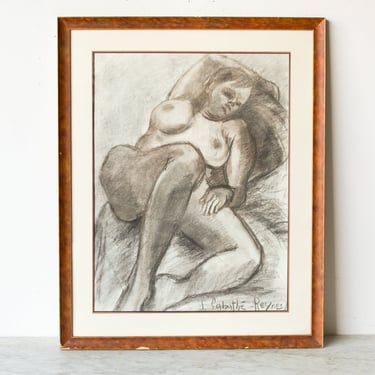 Reclining Nude Drawing