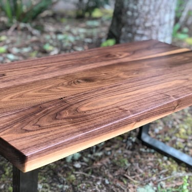 Walnut Kitchen Table. Dining Table. Conference Table. Hardwood table. Modern Table. Industrial Table. 
