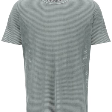 Boris Bidjan Saberi Cotton Perforated T-Shirt Men