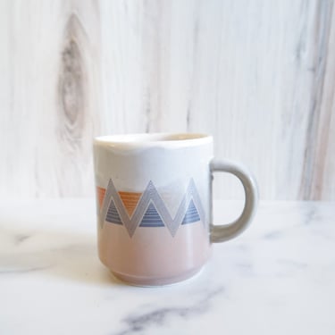 Vintage Ceramic Insomnia Mug, Made in Oregon 