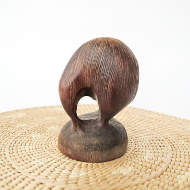 NEW - Small Matai Wood Kiwi Bird - Made in New Zealand 