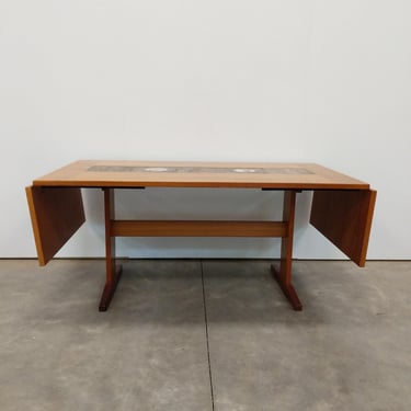 Vintage Danish Mid Century Modern Teak Dining Table by Farstrup 