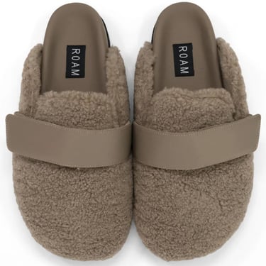 Fuzzy Loafer Mule