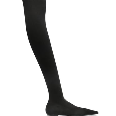 Dolce & Gabbana Women Stretch Jersey Over-The-Knee Boots