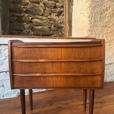 Mid century nightstand Knoll end table mid century modern side table 