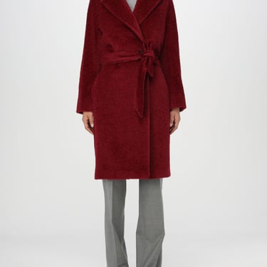 Max Mara Studio Coat Woman Red Women