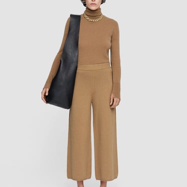 Soft Wool Culottes - Oak