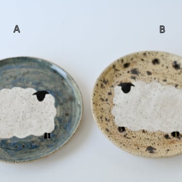 Sheep Plates | Handmade Pottery | Handmade Ceramics 