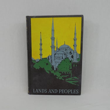 Lands and Peoples III (1961) - The Near and the Middle East - Soviet Union Eastern Europe - Vintage Geography Book Series - World in Color 