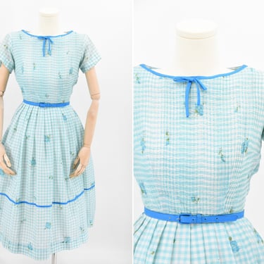 1950s Country Garden dress 