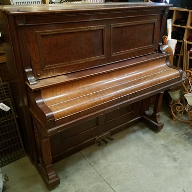 Vintage Weber New York Upright Piano H54.75 x W60.5 x D28.25
