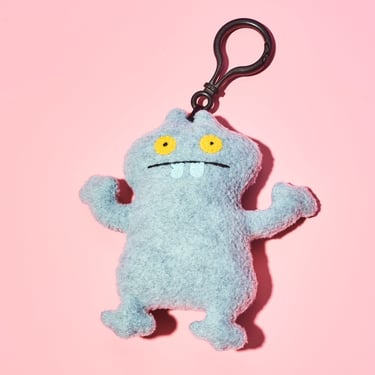 UglyDolls Plush Keychain Clip - Babo