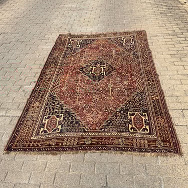 Antique Persian Rug 60" x 96"